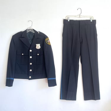 Vintage Harding Police Department Uniform Costume. Size 38R x 32W 