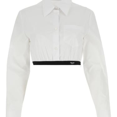 PRADA White poplin shirt
