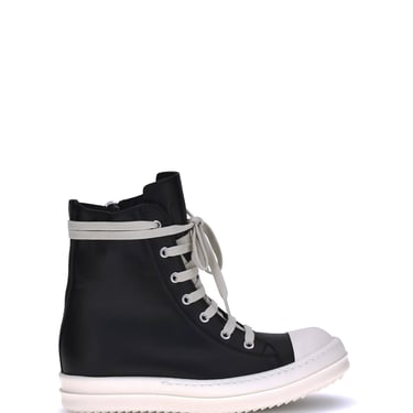 Rick Owens Women Leather Sneakers
