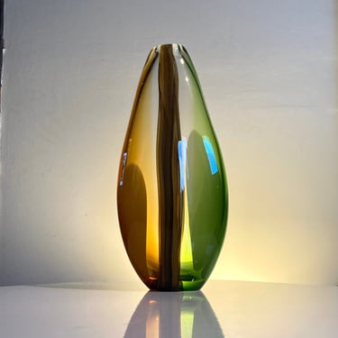 Contemporary modern  glass vase 
