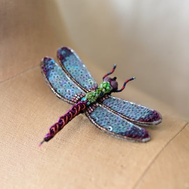 Canada Darner Dragonfly Embroidered Pin