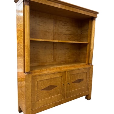 Swedish Grace Birch Bookcase