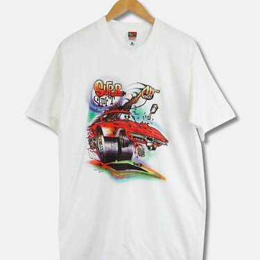 Vintage 1996 Super Shift Stanley Mouse Hotrod Airbrush T Shirt Sz L