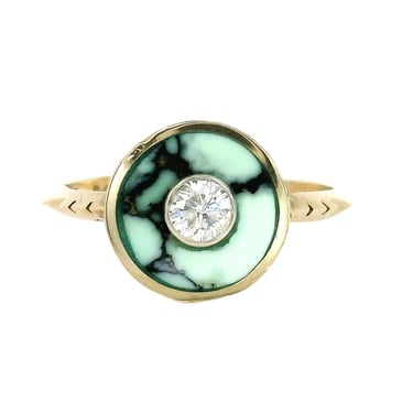 Angel Wing Turquoise Cerclen Ring
