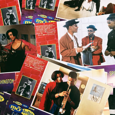 Vintage Spike Lee "Mo Better Blues” Promotional Lobby Prints (Spanish, 1990)