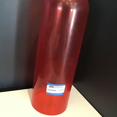 Tall Red Glass Bell Jar (Seattle)