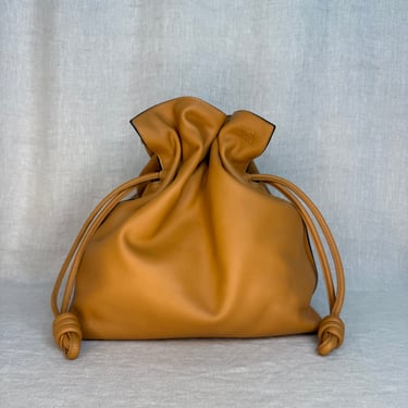 Loewe Large Tan Flamenco Bag