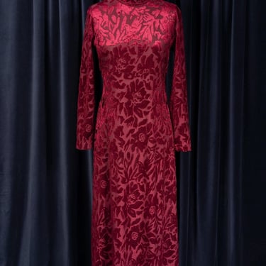 dawn joy fashions vintage dress PRIMARY FLORAL VINTAGE DAWN JOY FASHIONS DRESS – Keely main image 0