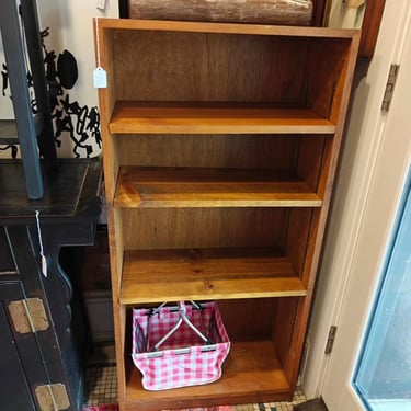 Pine bookcase, movable shelf action! 11