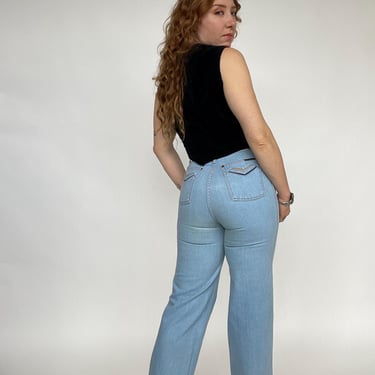 1970s Jeans Pentimento Cotton Denim Boho Hippie 26