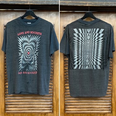 Vintage 1989 Love And Rockets So Alive Tour Band | American