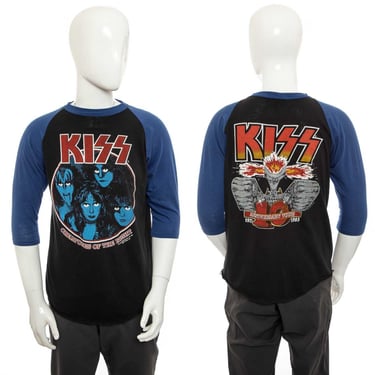 1980's Creatures of the Night 1983 KISS Concert Tee Size M/L