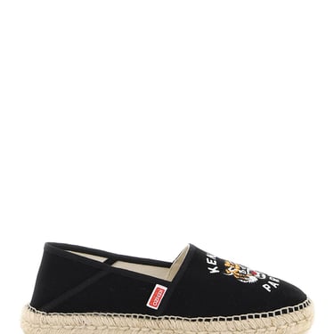 Kenzo Canvas Espadrilles With Logo Embroidery Men