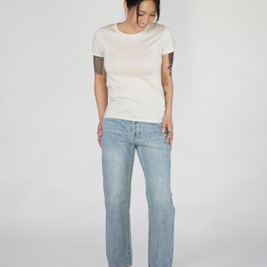 Silk/Wool/Cashmere Crewneck Tee