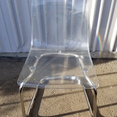 IKEA Tobias Transparent Chair