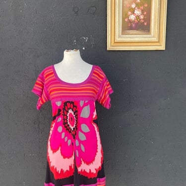Missoni psychedelic flower stretch dress