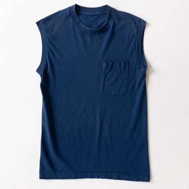 Vintage Navy Pocket Muscle Tank