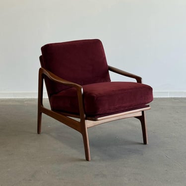 Low Profile Mid Century Lounge Chair 