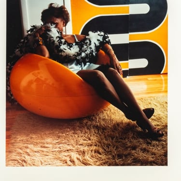 Anne Sager Seated Female Figure Photograph C-Print