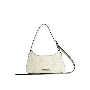 Acne Studios White Leather Bag Woman