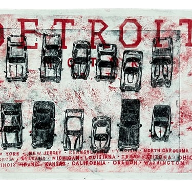 Mitsushige Nishiwaki | "Detroit Car Lot"