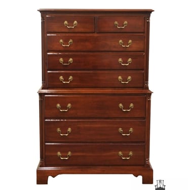 NATIONAL / MT. AIRY Solid Cherry Traditional Style 36" Chest on Chest 