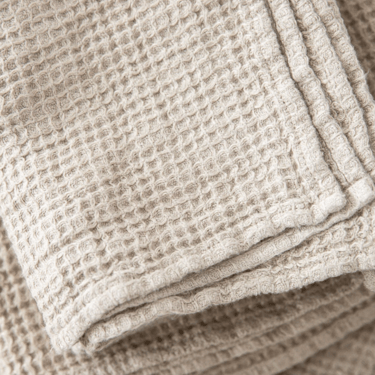 Linen Waffle Towel | Natural