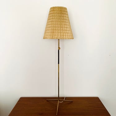 Awesome Mid-Century Modern Brass Floor Lamp | 1950s 