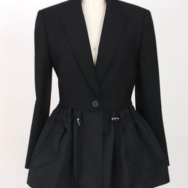 2021 Alexander McQueen Peplum Blazer*