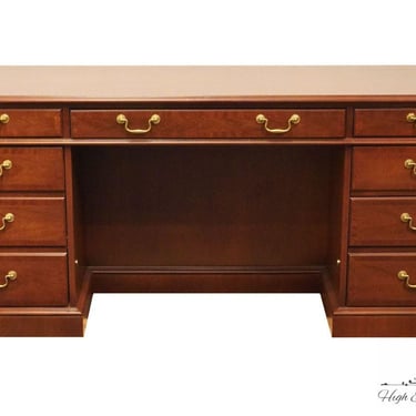 BERNHARDT FURNITURE Banded Mahogany Traditional Style 72