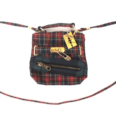 Moschino Punk Chic! Tartan Mini Bag