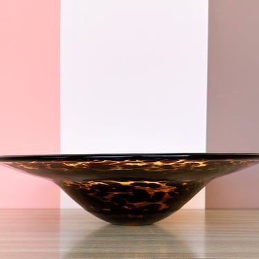 Tortoiseshell Glass Bowl