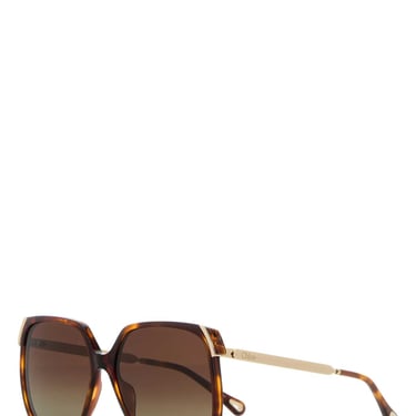 Chloe Women Printed Acetate And Metal Aly Sunglasses