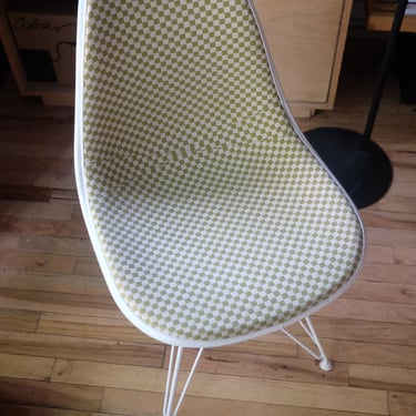 Girard Fabric Eames DSR Chair by Herman Miller