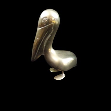 Brass Pelican Figure