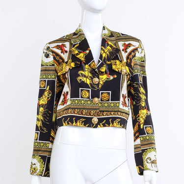 Zodiac Baroque Crop Jacket