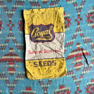 Vintage Royal Superfine Selection Seed Sack 