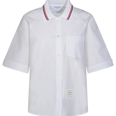 Thom Browne Woman White Cotton Shirt