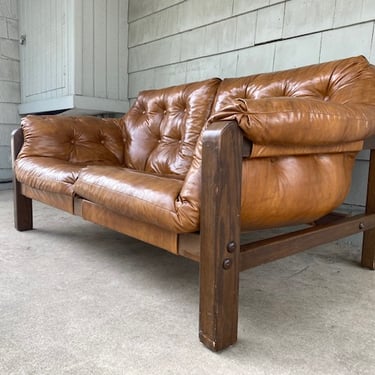 Midcentury Percival Lafer Style Suspension Sofa/Loveseat