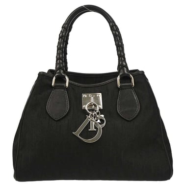 Christian Dior 2006 Black Lovely Trotter Tote Bag