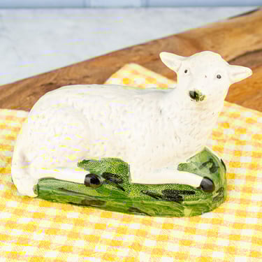 Antique Staffordshire Ewe Figural