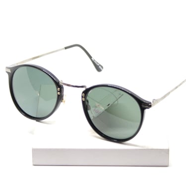 POLAROID round Panama NEW VINTAGE sunglasses 
