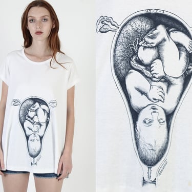 Leslie Arwin Baby Anatomy Womens T Shirt 