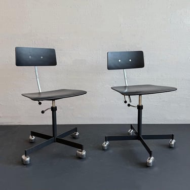 Scandinavian Modern Early KEVI Task Desk Chair By Jørgen Rasmussen