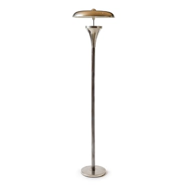Modernist Floor Lamp by Sigfried Giedion for B.A.G. Turgi, 1940's