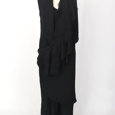 Masakï Matsushima Draped Maxi Dress