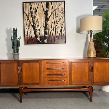 Midcentury Teak G Plan Credenza by Victor Bramwell Wilkins, Fresco Range 