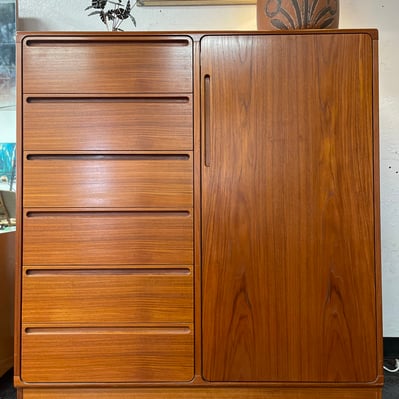Danish Teak Gentleman&#8217;s Chest by Peter Arenkiel Jensen for Tørring 