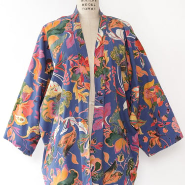 Reversible Slouchy Floral Jacket S-L