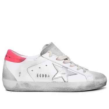 Golden Goose Woman Golden Goose 'Super-Star Classic' White Leather Sneakers